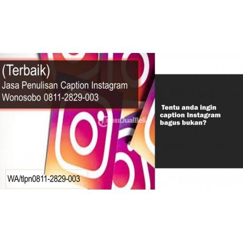 Jasa Penulisan Caption Instagram di Purwokerto - TribunJualBeli.com