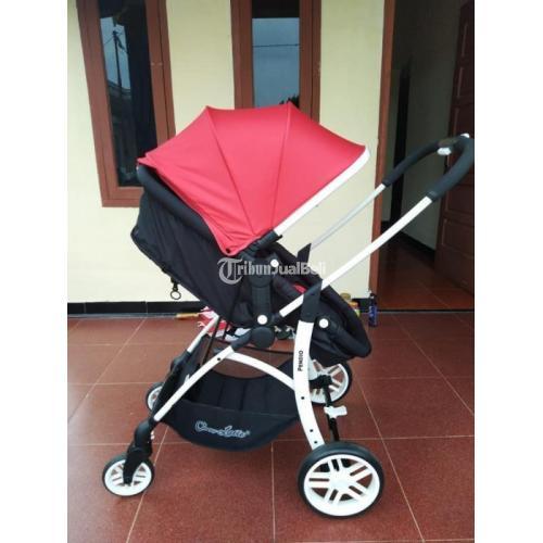 cari stroller second murah