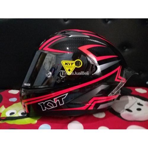 harga helm kyt falcon carbon red visor