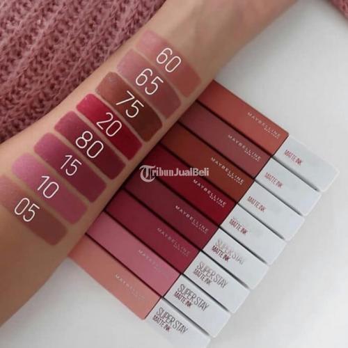 warna lip cream maybelline superstay