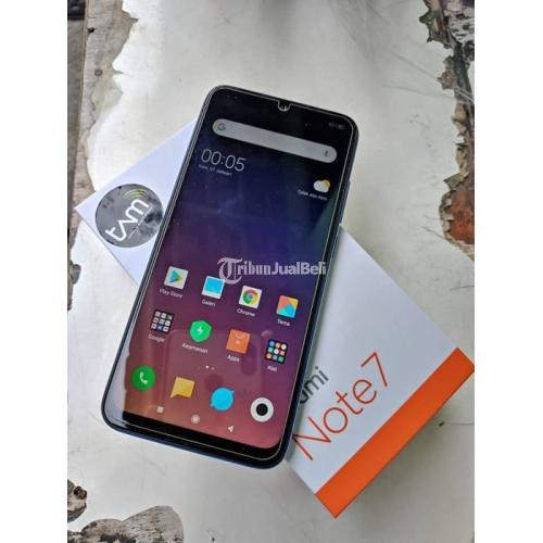 Xiaomi Redmi Note 7 464gb Neptune Blue Mulus Normal Fullset Di Klaten 6182