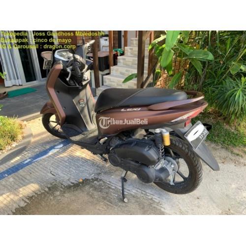 Motor Matic Murah Yamaha Lexi S Bekas Tahun 2018 Keyless Mulus Normal