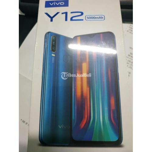 HP Vivo Y12 Murah Android Baru Triple Kamera Ram 3GB/64GB Warna Biru di