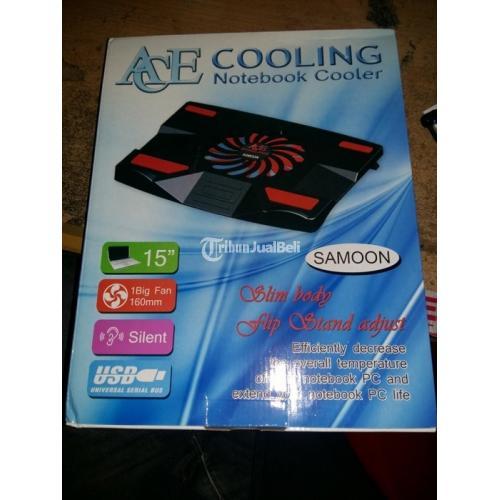 Cooling Pad Semi Gaming Murah Bahan Plastik PP Kompatibel Laptop 15 Inch - Surakarta