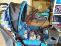 Stroller Bayi Murah Merek Pliko Second Mulus Lengkap Mainan dan Keranjang - Wonogiri