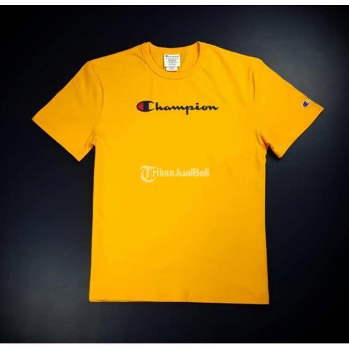 t shirt champion yellow