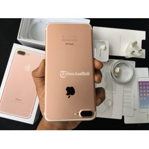 Iphone 7 Plus 128gb Rose Gold Bekas Fullset Mulus Awet Like New Di Bali Tribunjualbeli Com