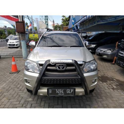 Mobil Toyota Fortuner G 2008 Manual Diesel Tangan1 Terawat Harga Nego