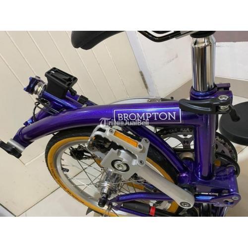 brompton m6l purple metallic