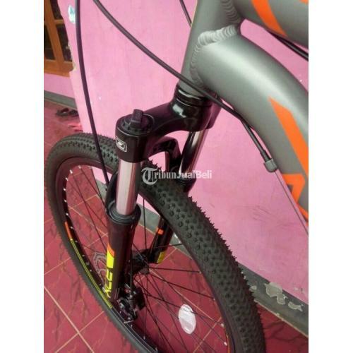  Sepeda MTB Bekas Polygon Monarch 4 2020 Ukuran 26 Mulus 