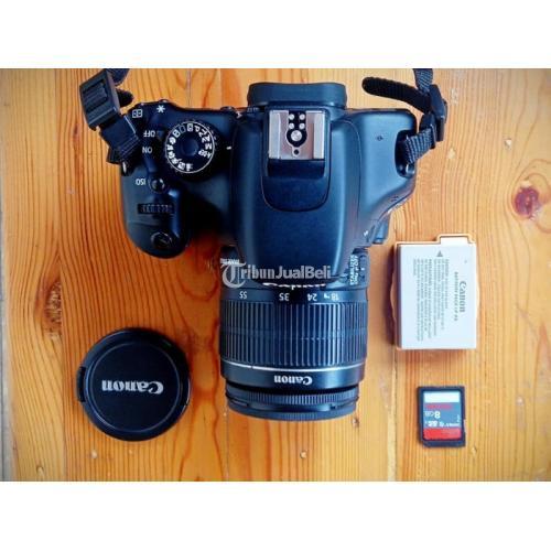 Kamera Bekas DSLR Canon 550D Normal Lensa Kit Harga Nego di Jakarta