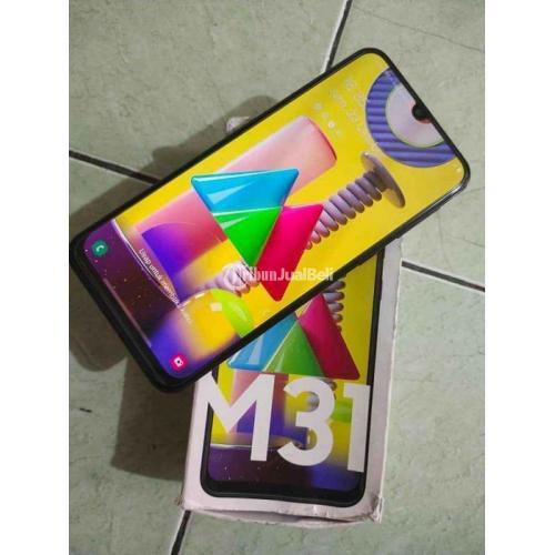 HP Samsung M31 Bekas Harga Rp 3,3 Juta Nego Ram 6GB 128GB Murah Lengkap