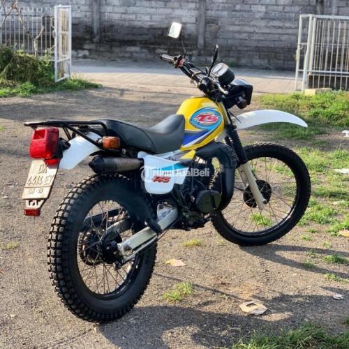 Suzuki TS 1999 125cc Kuning Surat Lengkap Pajak Jalan Motor Asli Bali