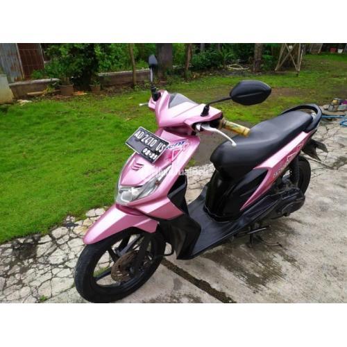 Honda Beat karbu 2008 Plat AD Solo Surat Komplit Pajak