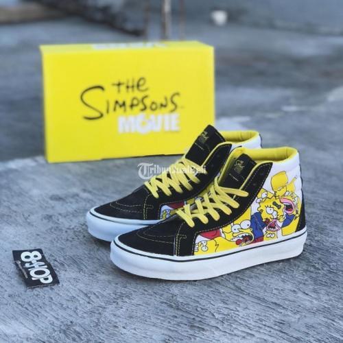 vans sk8 hi simpsons