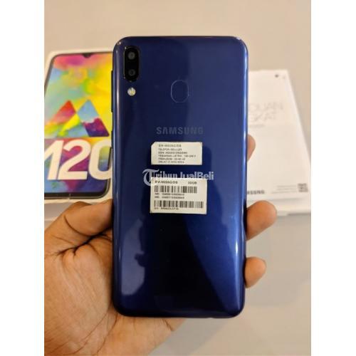 Samsung M Blue 3 32gb Hp Bekas Fullset Mulus Normal Siap Pakai Di Medan Tribunjualbeli Com