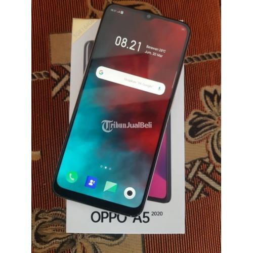 Hp Oppo A5 2020 Bekas Segel Lengkap Ram 3gb 64gb Murah Normal Di Gresik Tribunjualbeli Com