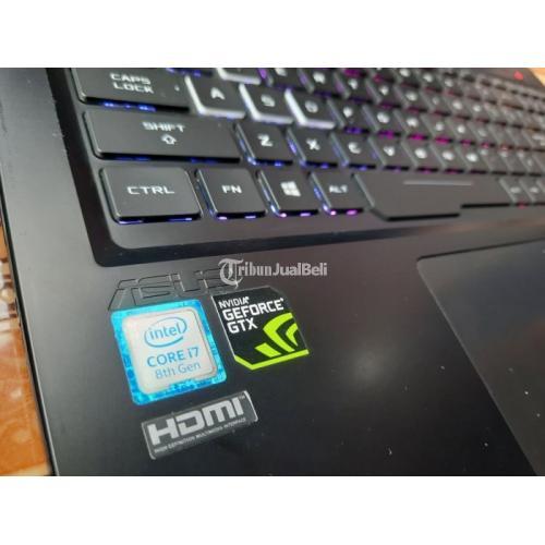 ASUS ROG STRIX GL503GE i7 8750H Laptop Gaming Bekas Normal di Pasuruan