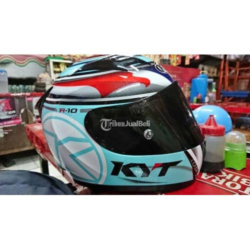 kyt r10 aquamarine flat visor