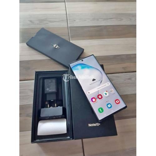 HP Samsung Note 10+ Bekas Ram 12GB 256GB Murah Lengkap No Minus di