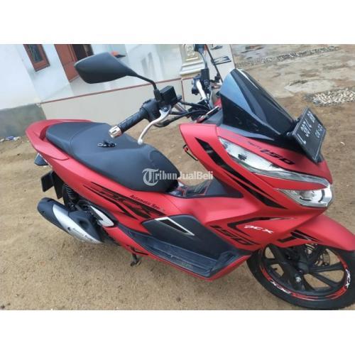 Honda Pcx Merah 17 Plat L Motor Like New Km Rendah Di Bangkalan Tribunjualbeli Com