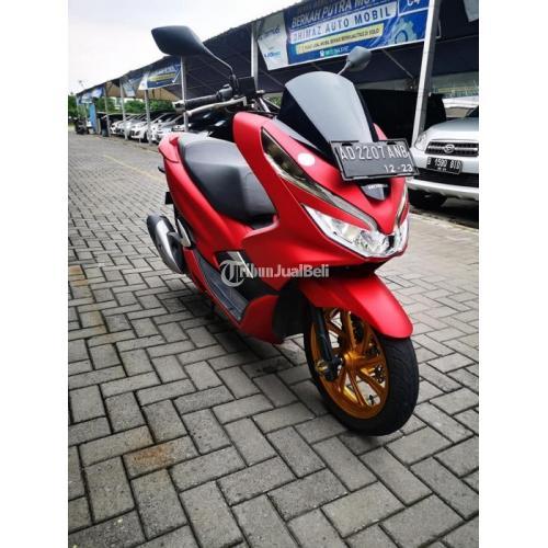 Honda PCX  ABS 2022 Merah  Doff  Pajak Panjang Motor Full 