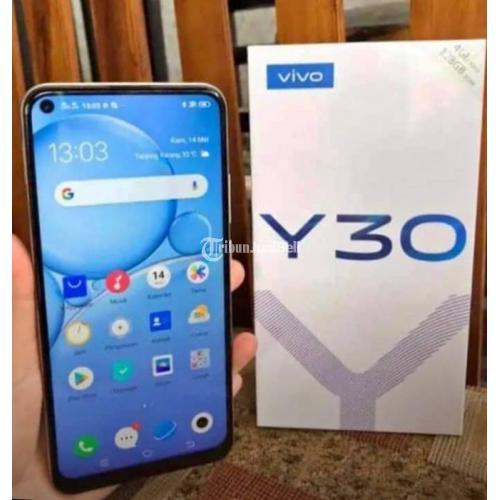 HP Vivo Y30 Bekas Ram 4GB 128GB Murah Lengkap No Minus Nego di Malang