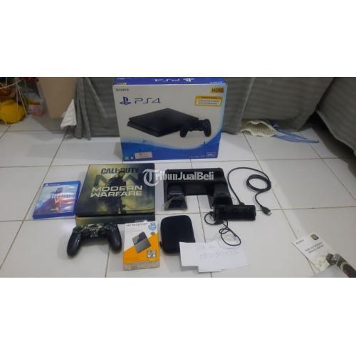 Konsol Sony PS4 Slim 500GB Normal Bonus HDD Eksternal 2GB Full Game ...