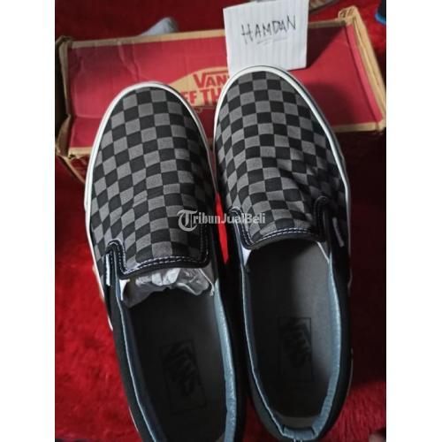 vans checkerboard pewter