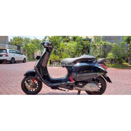 VESPA SPRINT CARBON 150 ABS LIMITED EDITION 2018 Hitam Bagus Plat AB di