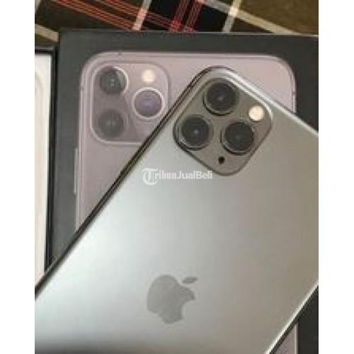 HP Iphone 11 Pro Max 256GB Bekas Harga Rp 17,5 Juta Warna Grey Lengkap