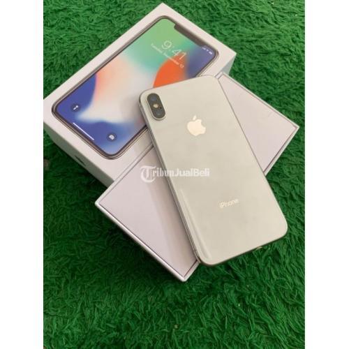 HP iPhone X 64GB Bekas Mulus Lengkap Fullset Normal Harga Murah di