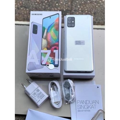 Hp Samsung A71 Bekas Harga Rp 5 Juta Nego Ram 8gb 128gb Murah Lengkap Di Tangerang Tribunjualbeli Com