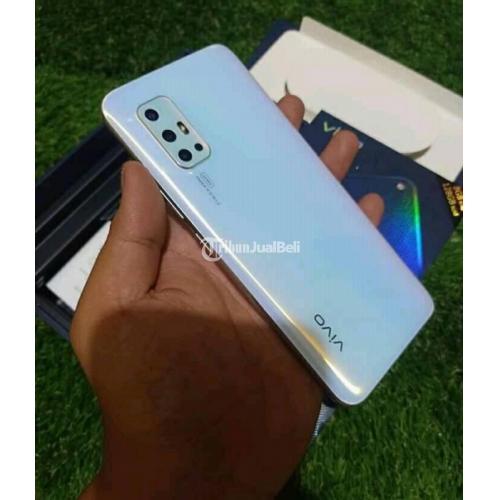 Vivo V19 Pro Hp Fullset Nominus Mulus Bekas Warna Putih di Semarang