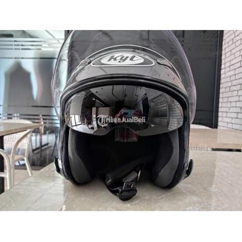 busa helm kyt double visor