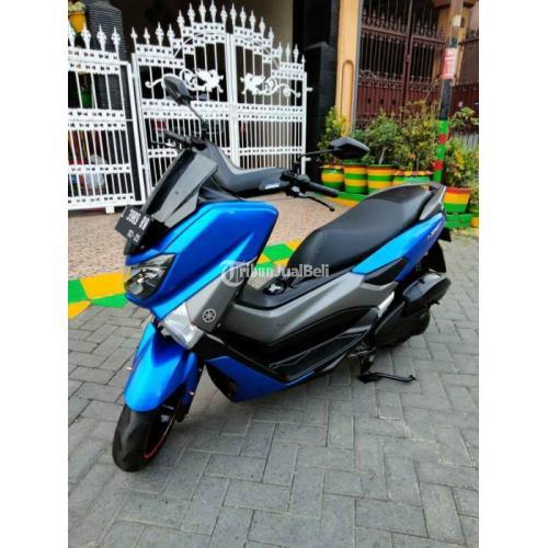 Motor Yamaha Nmax Warna Biru Bekas Body Mulus Kelistrikan Normal Di Surabaya