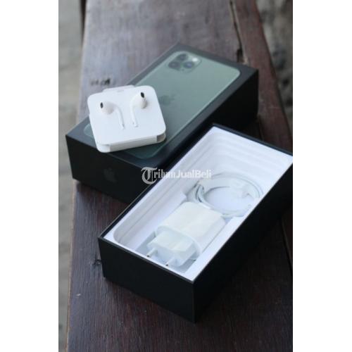 HP iPhone 11 Pro Max Ex iBox Bekas Fullset Mulus No Minus - Denpasar