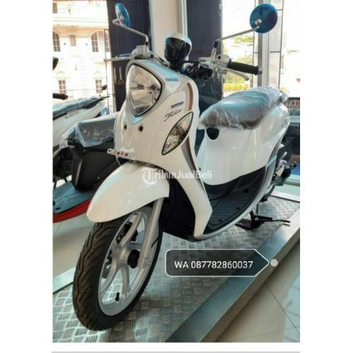 Motor Yamaha Fino 125 cc 2021 Blue Core Baru Promo Kredit - Jakarta Selatan