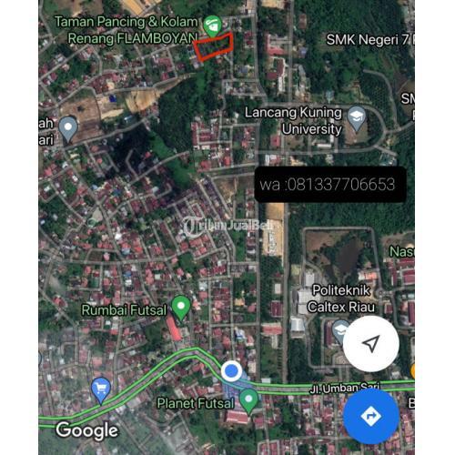 Jual Lahan Usaha Taman Pancing dan Kolam Renang Dipatria Sari Rumbai - Pekanbaru