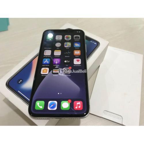 HP Apple iPhone X 64GB Resmi iBox Bekas Normal Mulus - Semarang