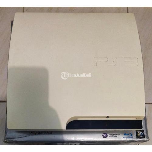 Game PS 3 Slim Putih Bekas Fullset Fungsi Normal Bergaransi - Solo