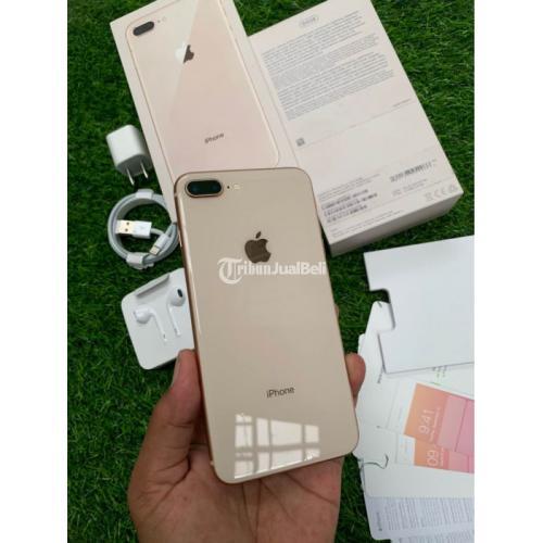 HP iPhone 8 Plus 64GB Gold Bekas Ex Inter Truetone On Mulus - Surabaya