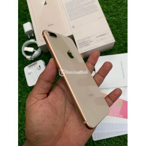 HP iPhone 8 Plus 64GB Gold Bekas Ex Inter Truetone On Mulus - Surabaya