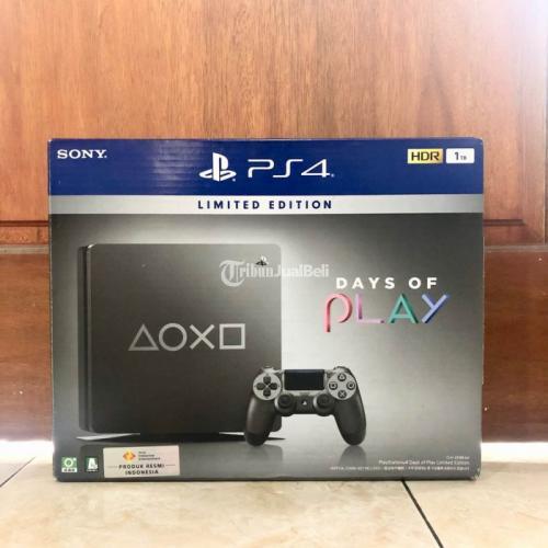 Sony PS4 Slim Days of Play Limited Edition 1 TB Bekas Normal - Tangerang