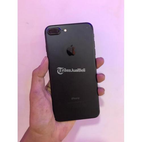 HP iPhone 7 Plus 32GB Black Bekas iCloud Kosong Bebas Reset - Solo