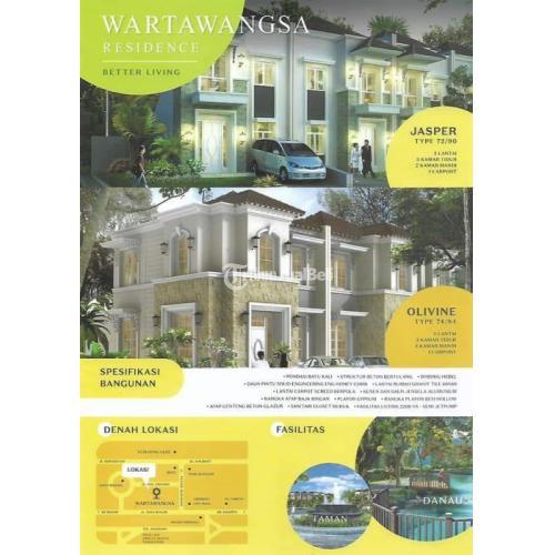 Dijual Rumah di Wartawangsa Residence Perumahan 2 Lantai Tanpa DP Di Cibinong - Bogor