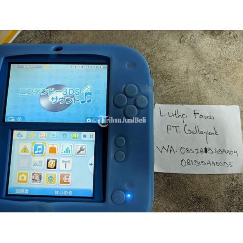 Konsol Nintendo 2DS Blue Bekas Normal Bebas Request Game - Tasikmalaya