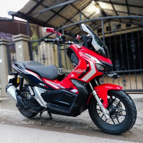 Motor Honda Adv Abs Keyless Red Bekas Pajak Hidup Surat Lengkap