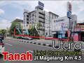 Tanah Strategis Jogja,Utara Hotel Grand Serela. Luas 4948m² - Yogyakarta