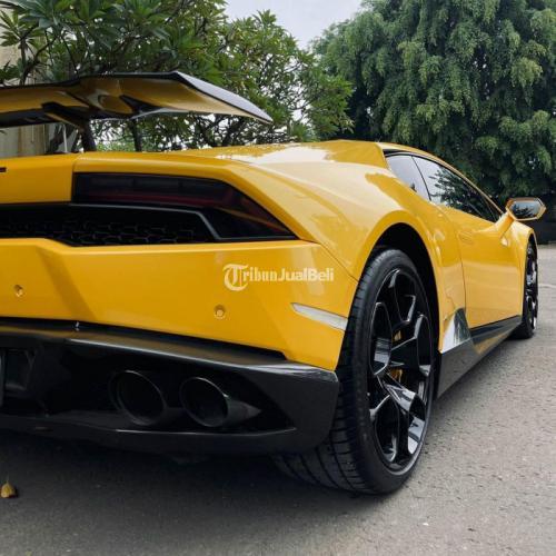 Mobil Sport Lamborghini Huracan LP 610di4 2015 Yellow Bekas Pajak Hidup